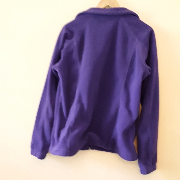 Columbia full-zip purple fleece jacket - Picture 3 of 3